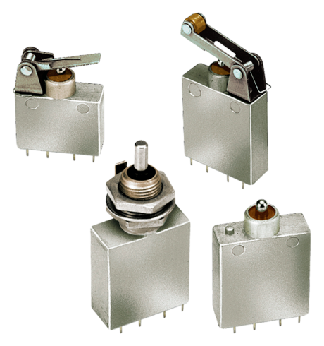 P6-3 – SUBMINIATURE SEALED SINGLE POLE LIMIT SWITCHES