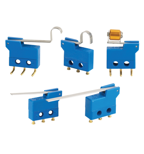 B2-5 – SINGLE BREAK, SUBMINIATURE BASIC SWITCHES WITH LEVERS