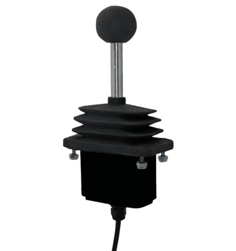 JHS-RC – RETURN TO CENTER, SINGLE AXIS, HALL EFFECT JOYSTICK